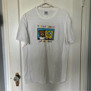 Teddy Fresh x SpongeBob T-shirt Size Large